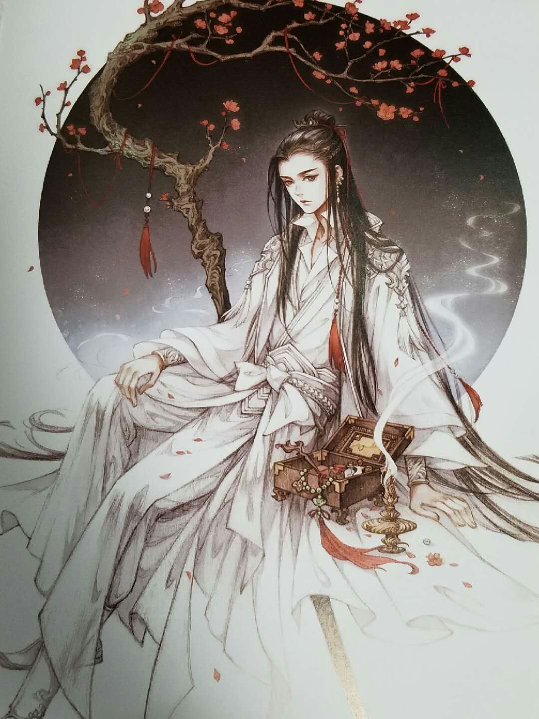 画师:古戈力———扫花寻径