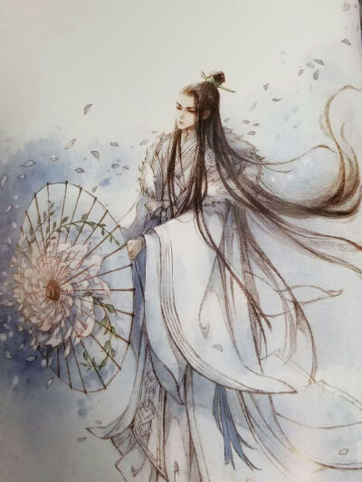 画师:古戈力———扫花寻径