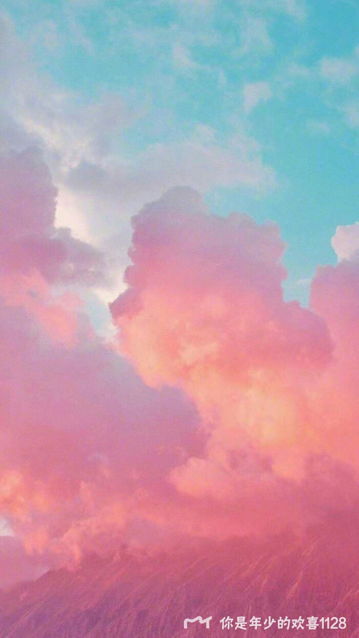 粉色星空壁纸