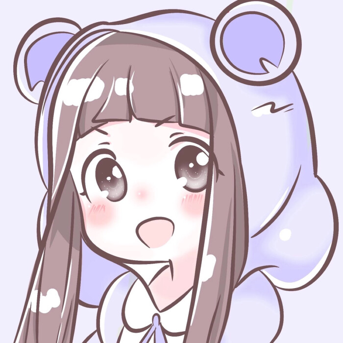 自描可爱女生头像