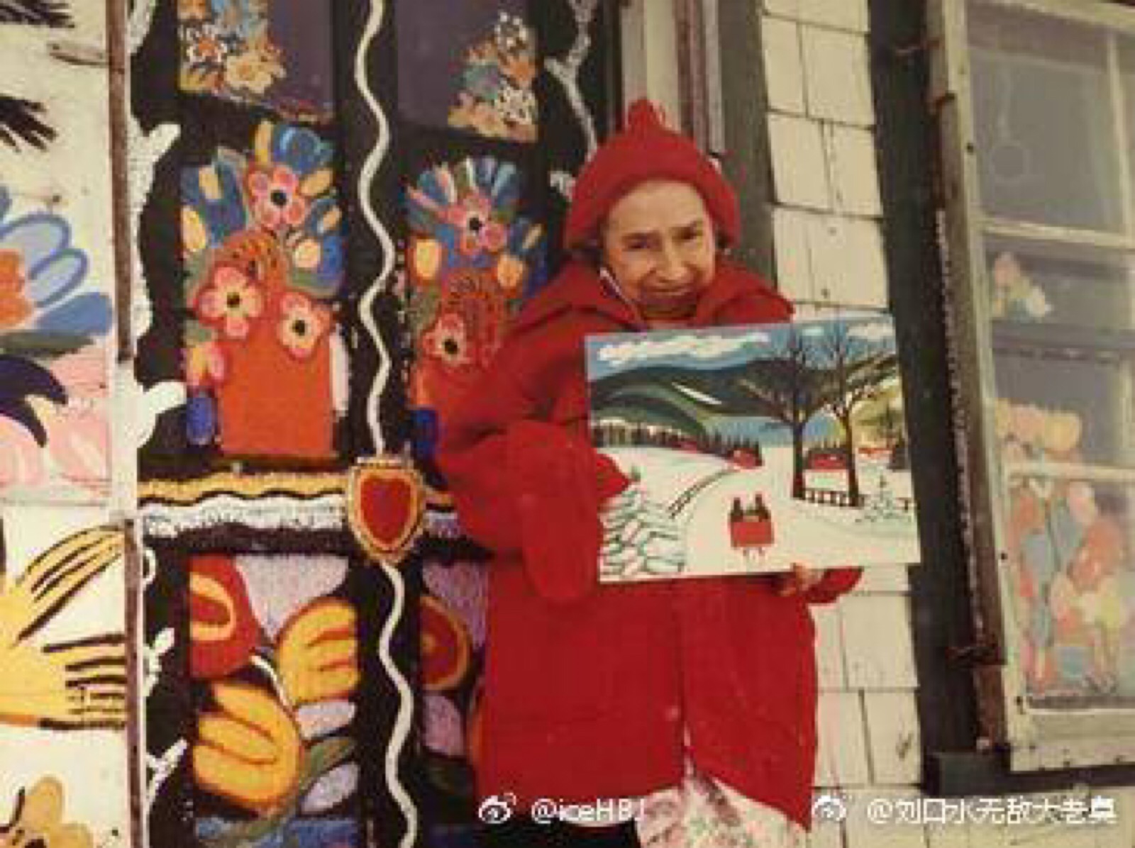 一位患有关节炎的民间艺术家莫娣·刘易斯(maud lewis),对艺术不懈的