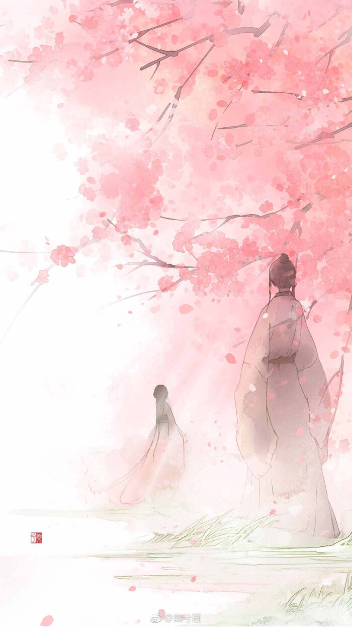 古风 古韵 中国风 手帐素材 插画 手绘 彩绘 头像 壁纸