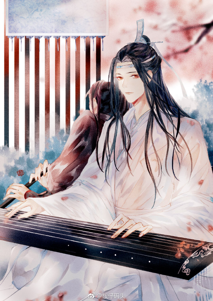 #蓝忘机0123生日快乐# 魔道祖师 忘羡 …-堆糖