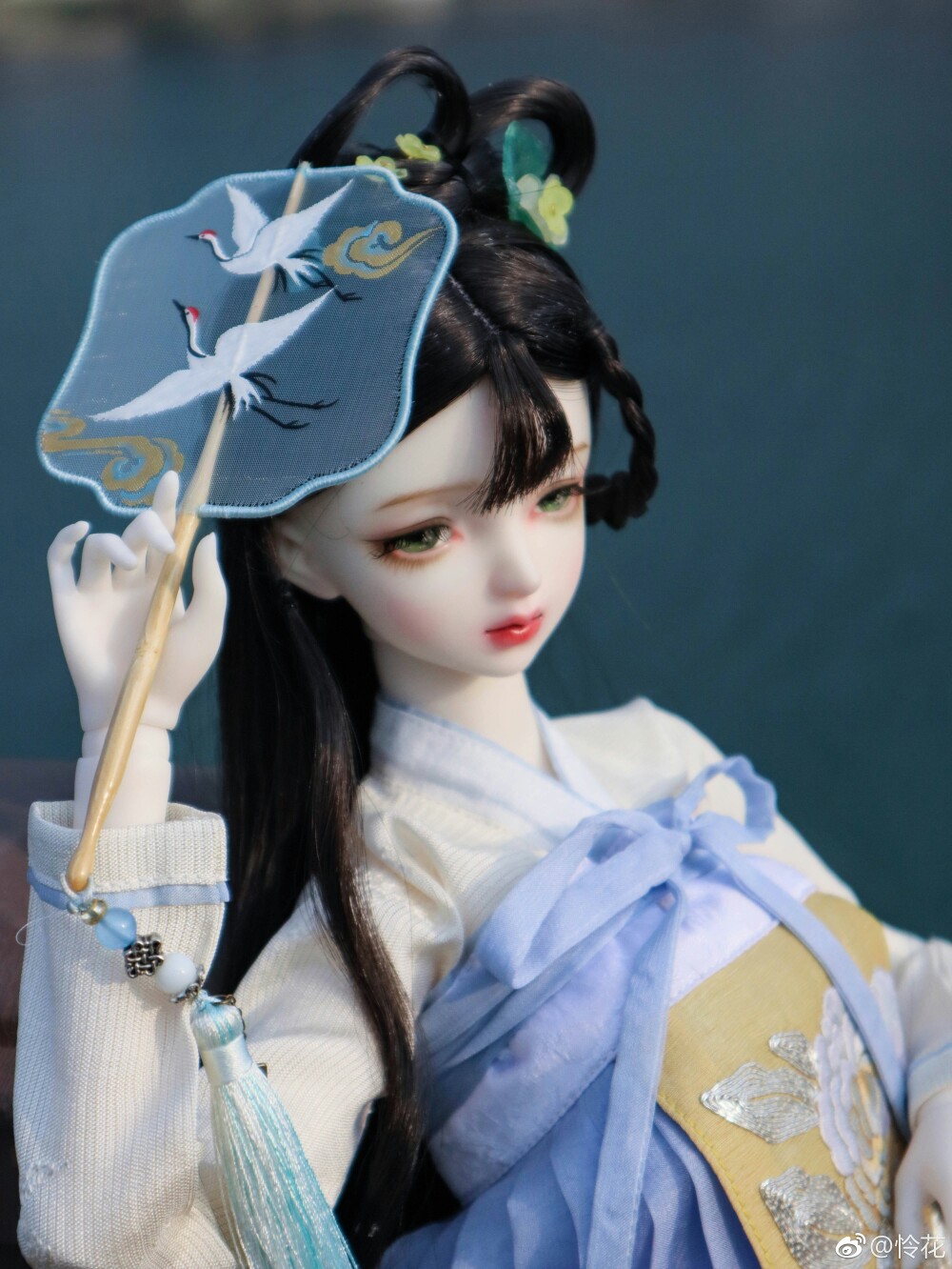 古风美人 sd娃娃 bjd 玩具 人偶 壁纸 萌物