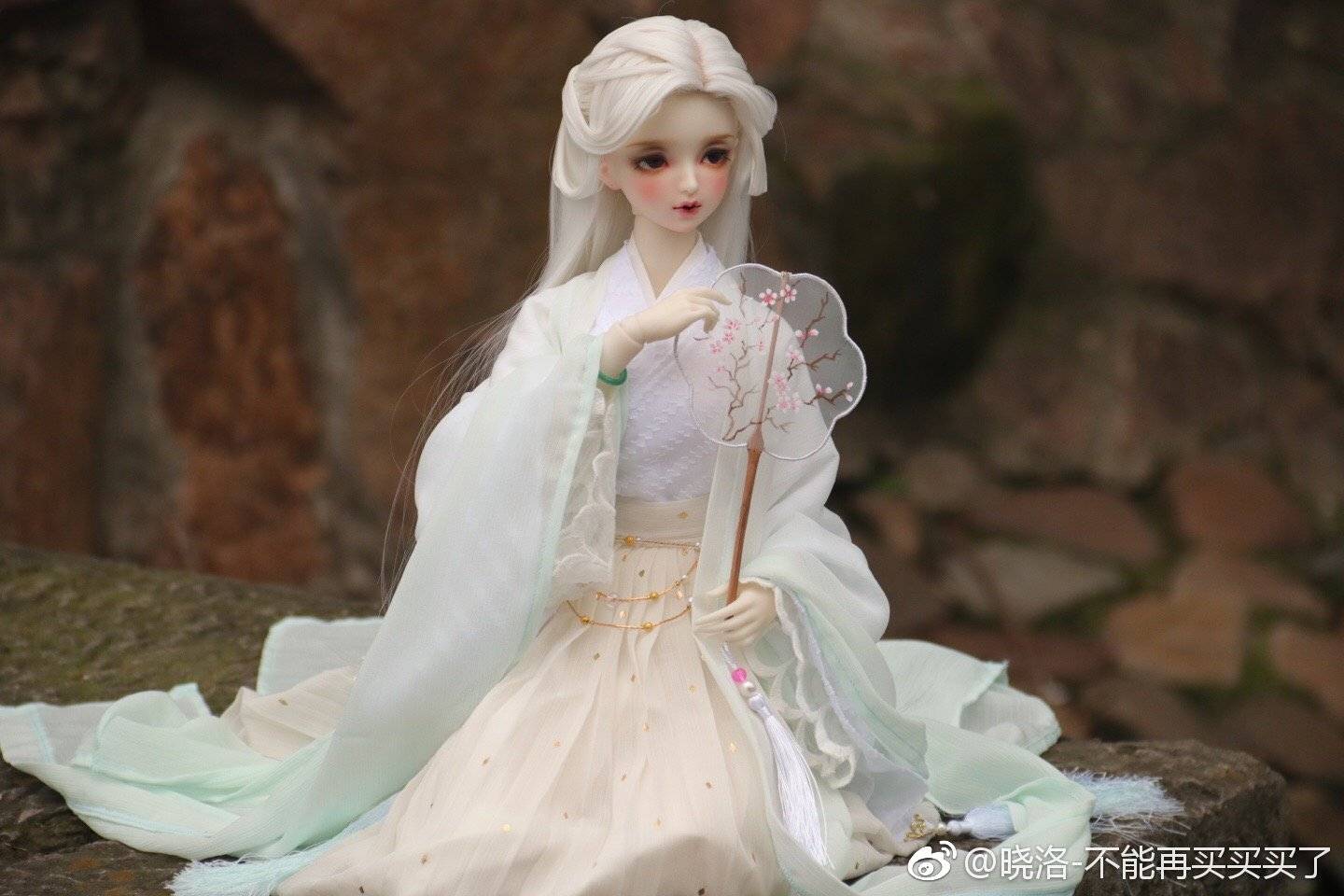 古风美人 sd娃娃 bjd 玩具 人偶 壁纸 萌物