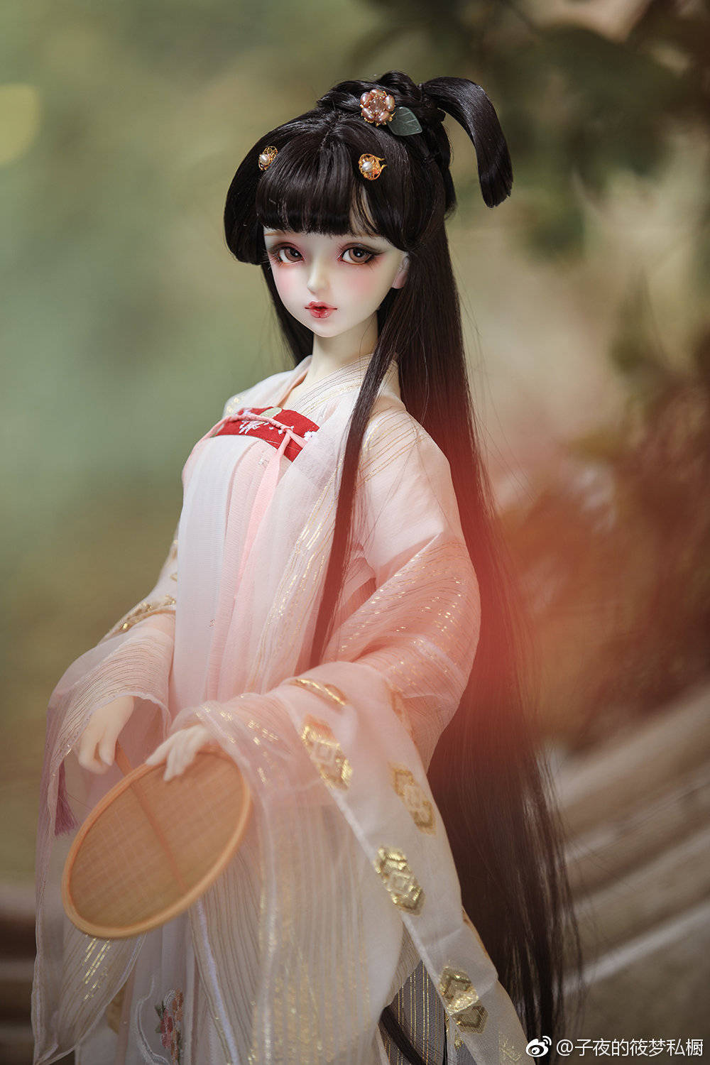 古风美人 sd娃娃 bjd 玩具 人偶 壁纸 萌物