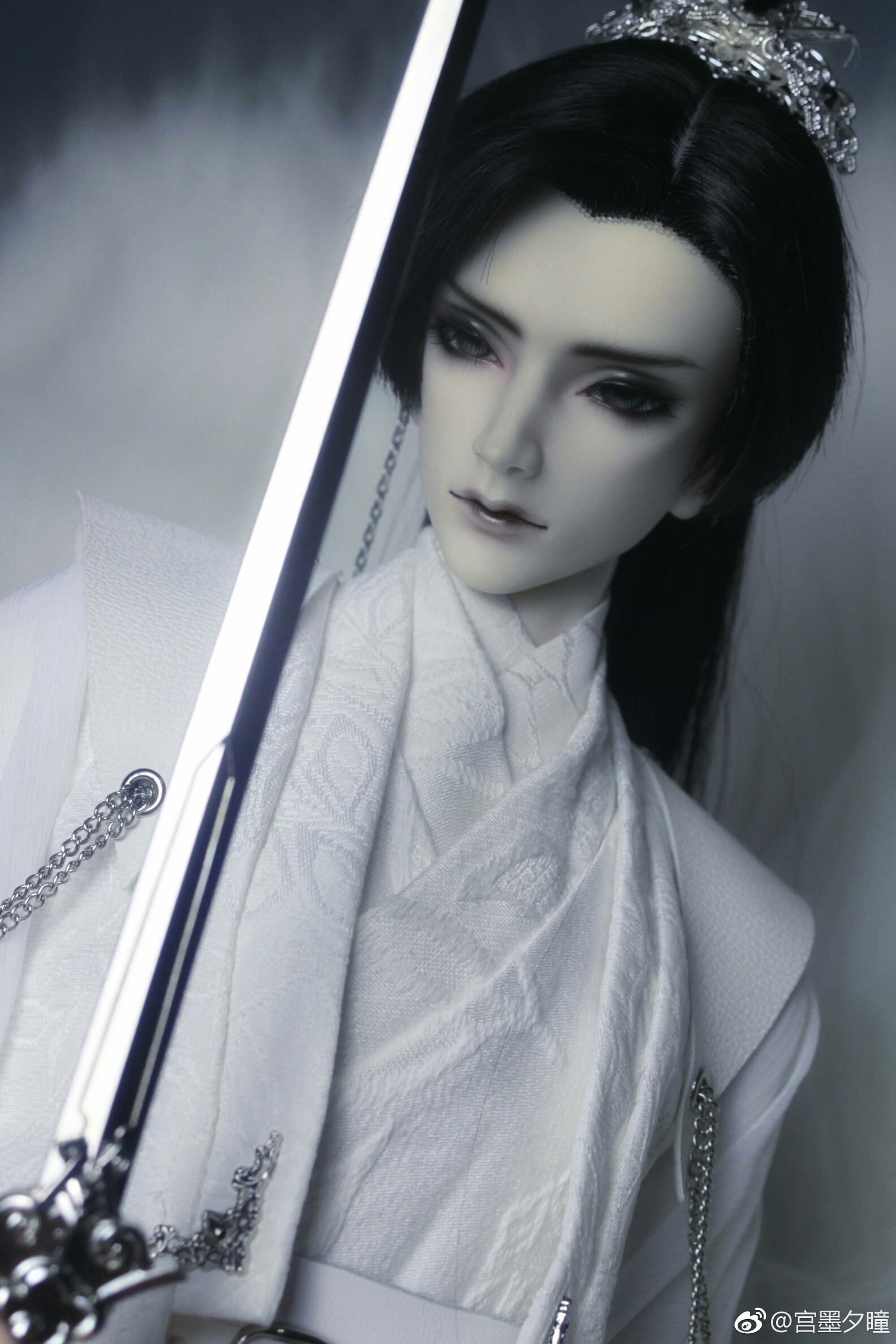 古风美男 sd娃娃 bjd 玩具 人偶 壁纸 萌物