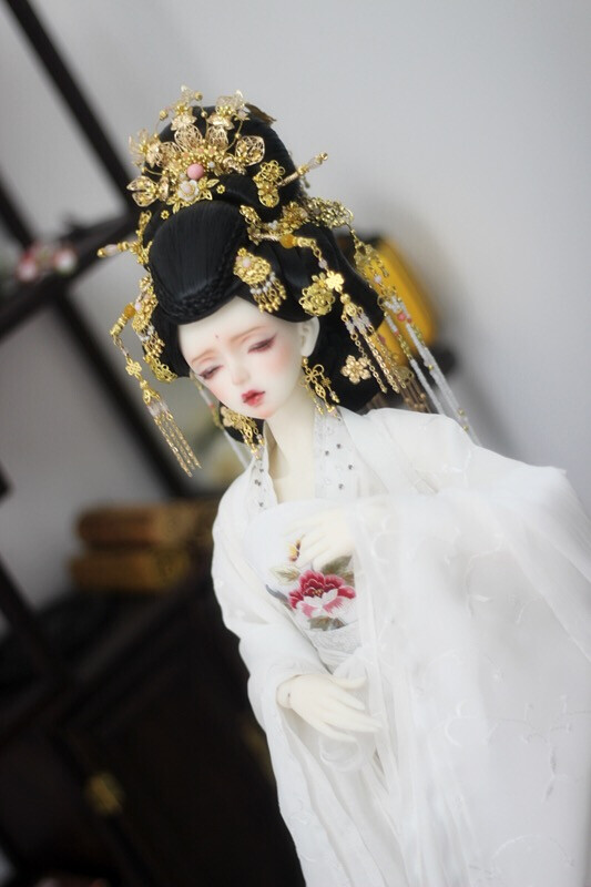 古风美人 sd娃娃 bjd 玩具 人偶 壁纸 萌物