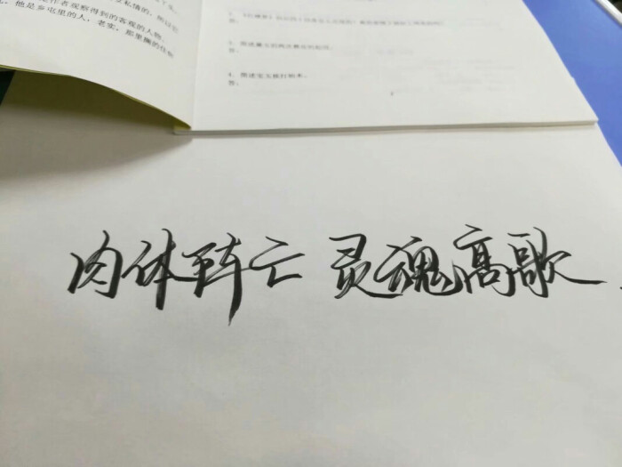 背景「手写」图源qq.