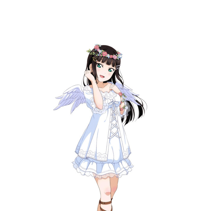 二次元 女装 动漫 天使 偶像 少女 高清 立绘 抠图 官方图片 手游