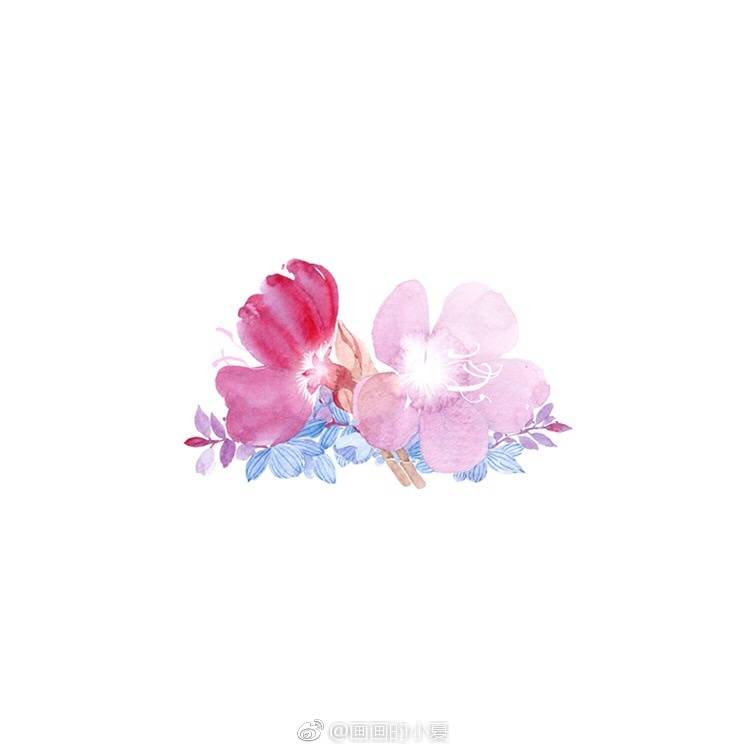 古风 古韵 中国风 手帐素材 插画 手绘 彩绘 头像 壁纸
