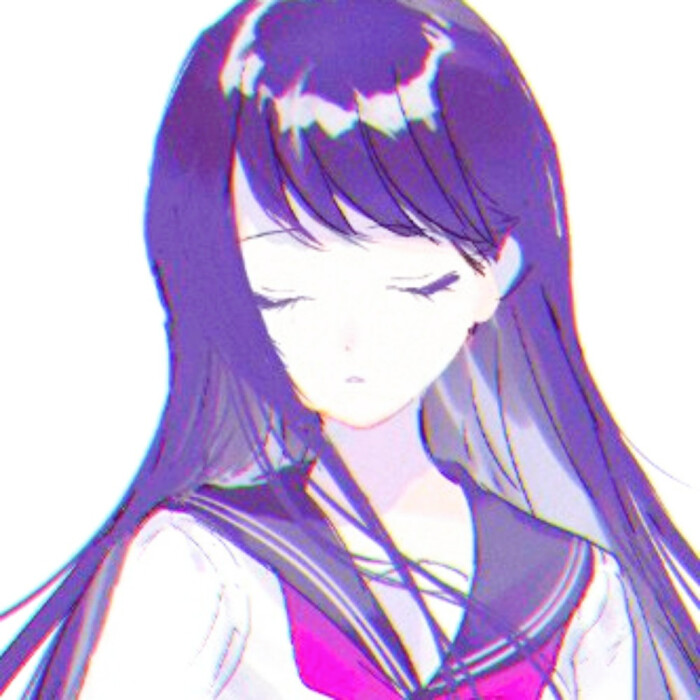动漫女生头像/ 我希望她越来越好,因为她值得洒满阳光的生活.