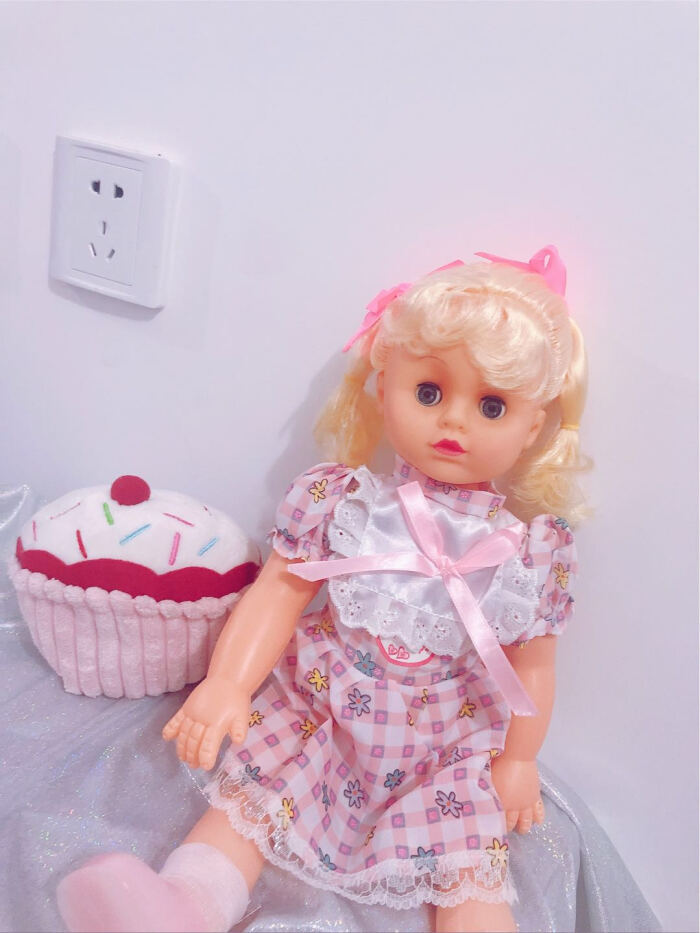 两个包邮稀有尾货古董胶皮娃娃少女心昭和玩具