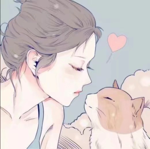 情头 幸运草 猫女