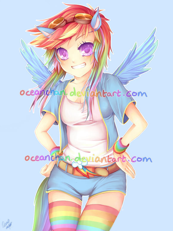 我的小马驹_云宝黛西_拟人_作者:oceanchan