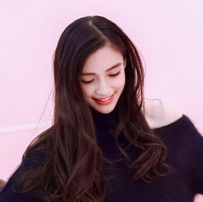 杨颖(angelababy)/爱豆头像/拿图扣1/自截滤/感谢收藏 by诗洛落 小落