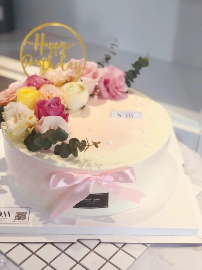 鲜花蛋糕