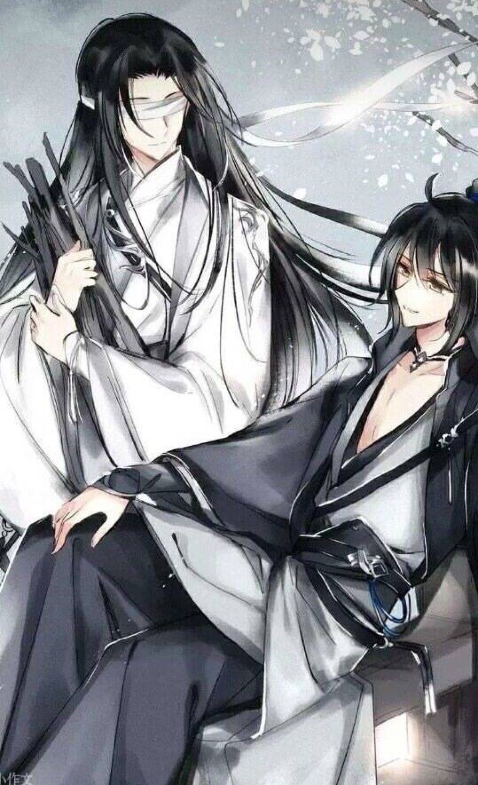 动漫人设 二次元 漫画古风 人物 手绘 q版 游戏 魔道祖师 薛洋晓星尘