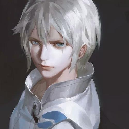 二次元 精致唯美系 暗黑系大天狗 欧美风