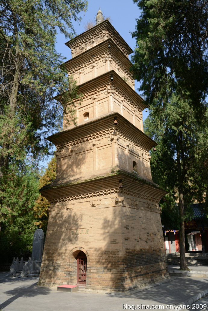 陕 兴教寺 玄奘舍利塔