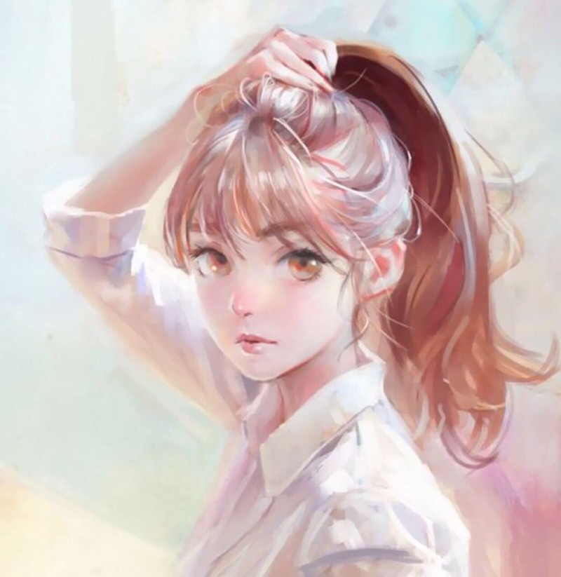 现代女头像「二次元」