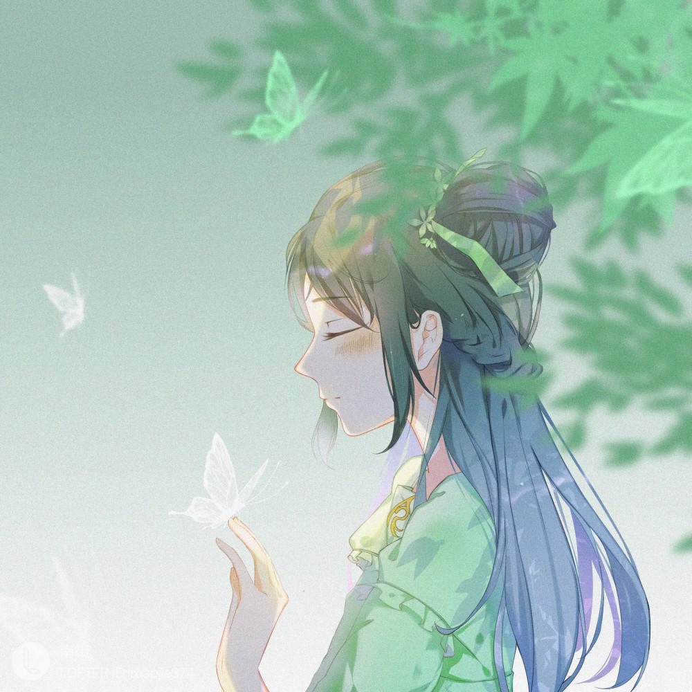 动漫女生头像 可爱,温柔