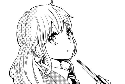 黑白漫画