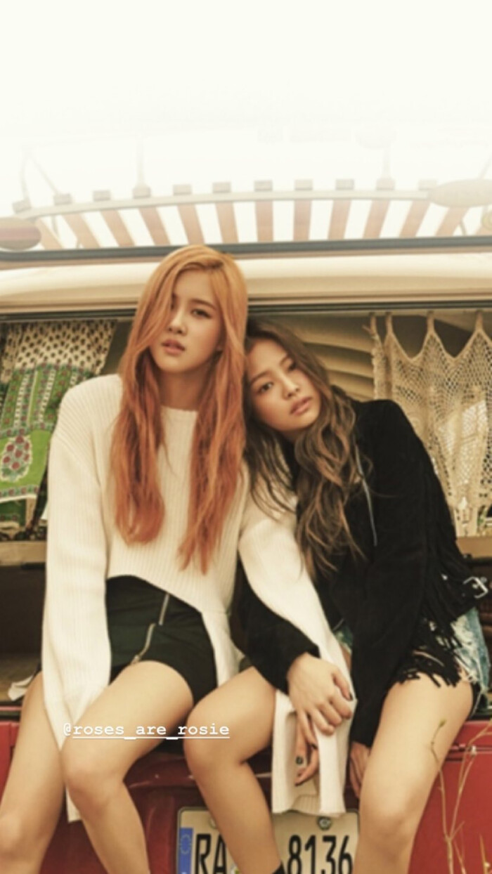 blackpink rosé&jennie