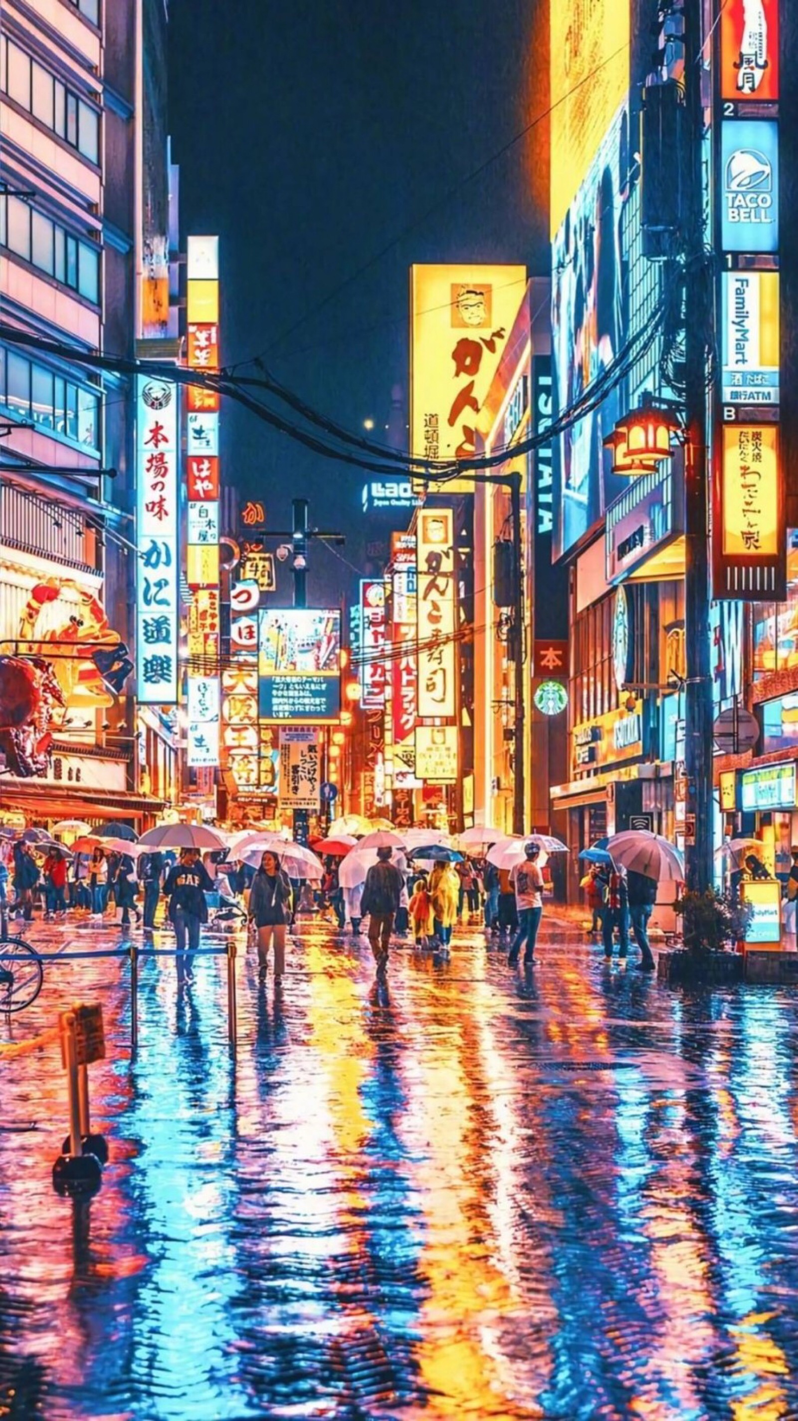 霓虹灯下的日本街道 | 摄影师:naohiro yako