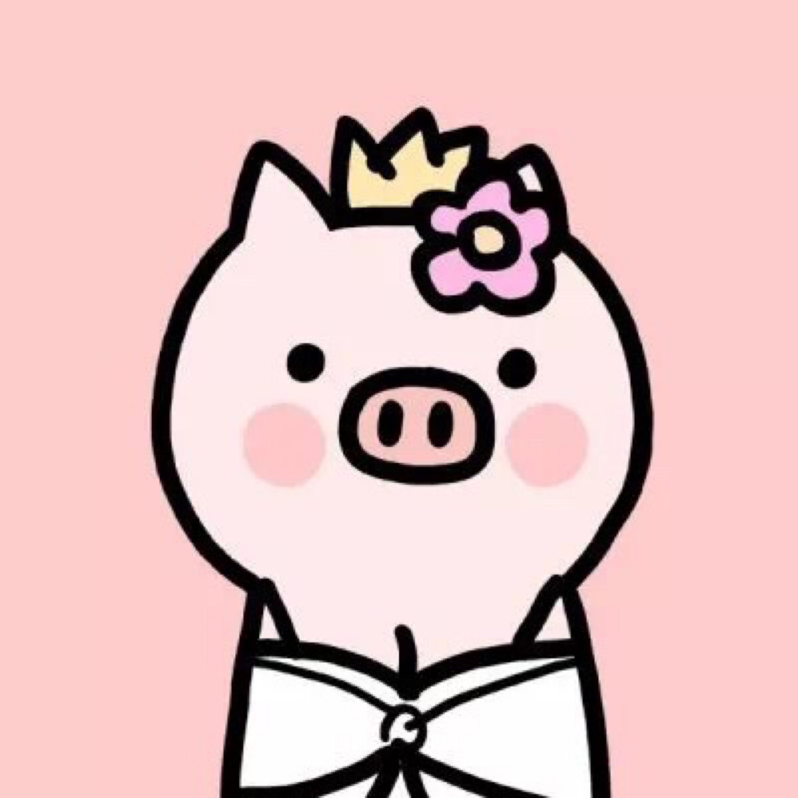 情侣猪猪头像