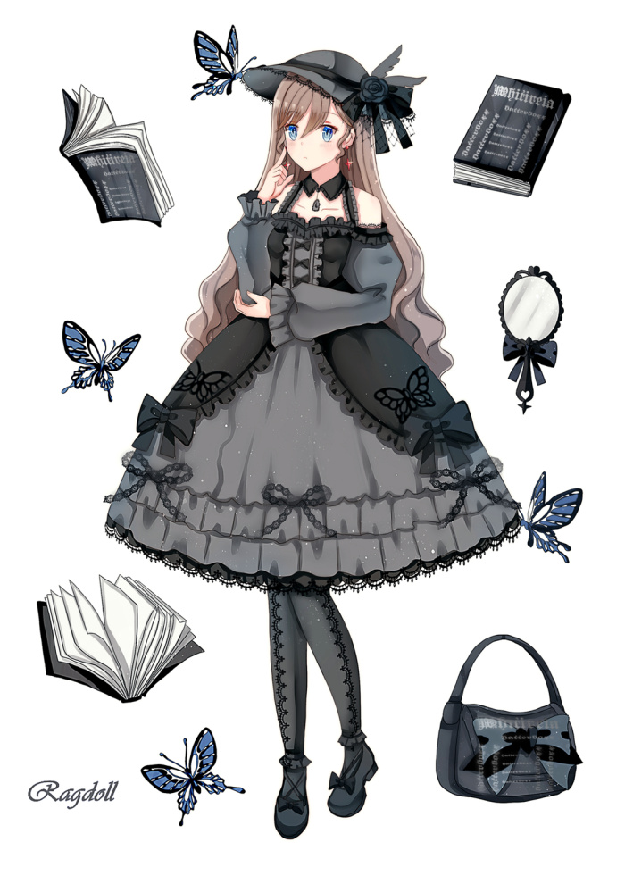 洛丽塔女孩 绘师:ragdoll红茶(p id=8895868) 本作品id=73113713