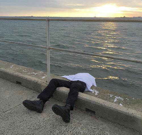 海边情头情侣头像丧