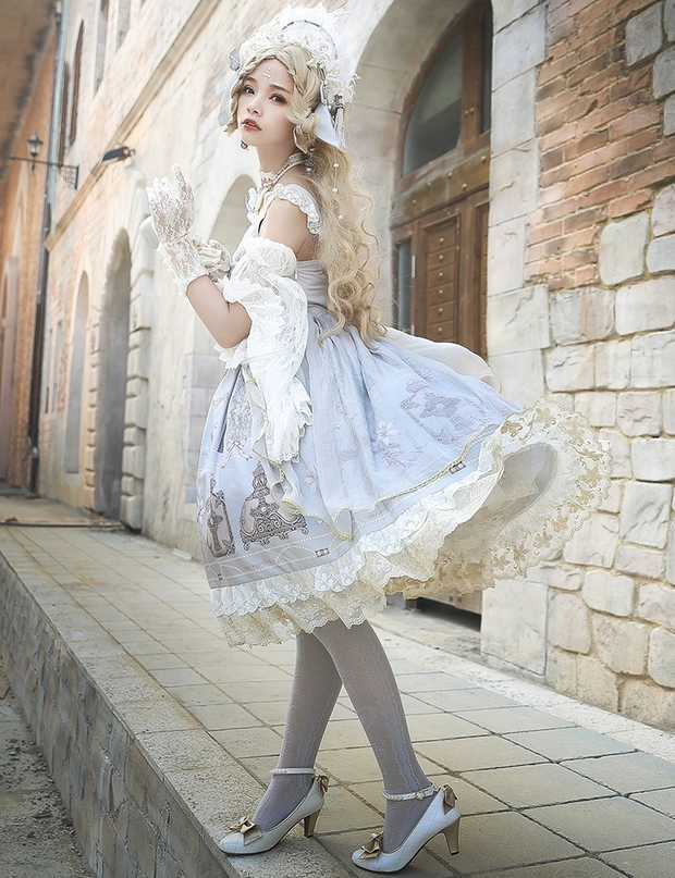 lolita小裙子 lo娘 洛丽塔 软妹 穿搭 lolita fashion