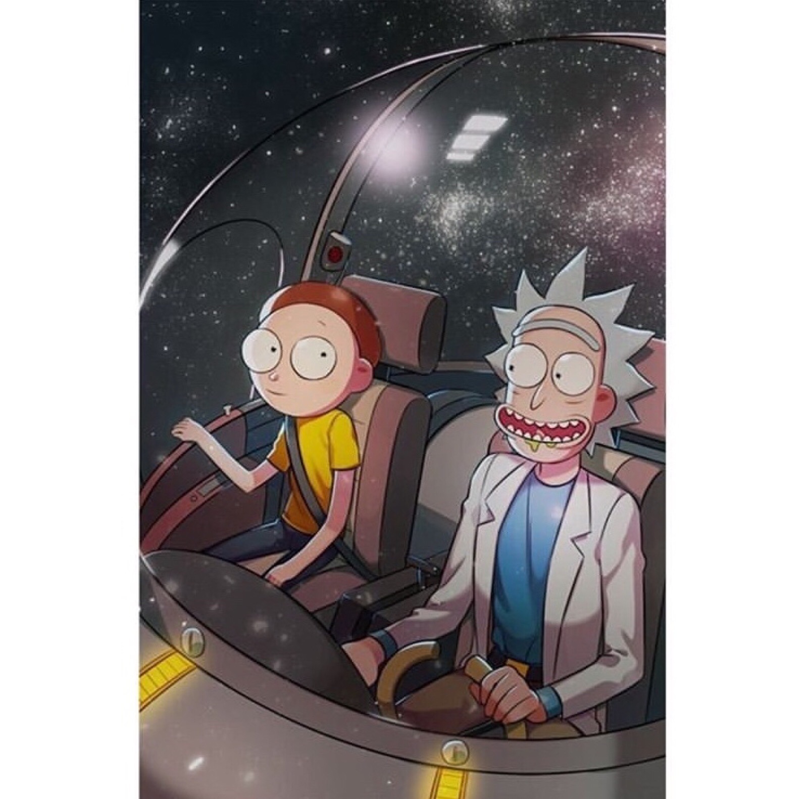 rick and morty壁纸 背景via: ins rickandmorty_universes