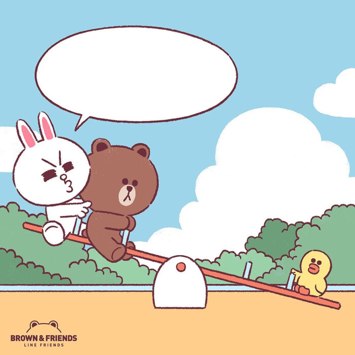 line friends 布朗熊brown choco 可妮兔cony 莎莉鸡sally 馒头人穆恩