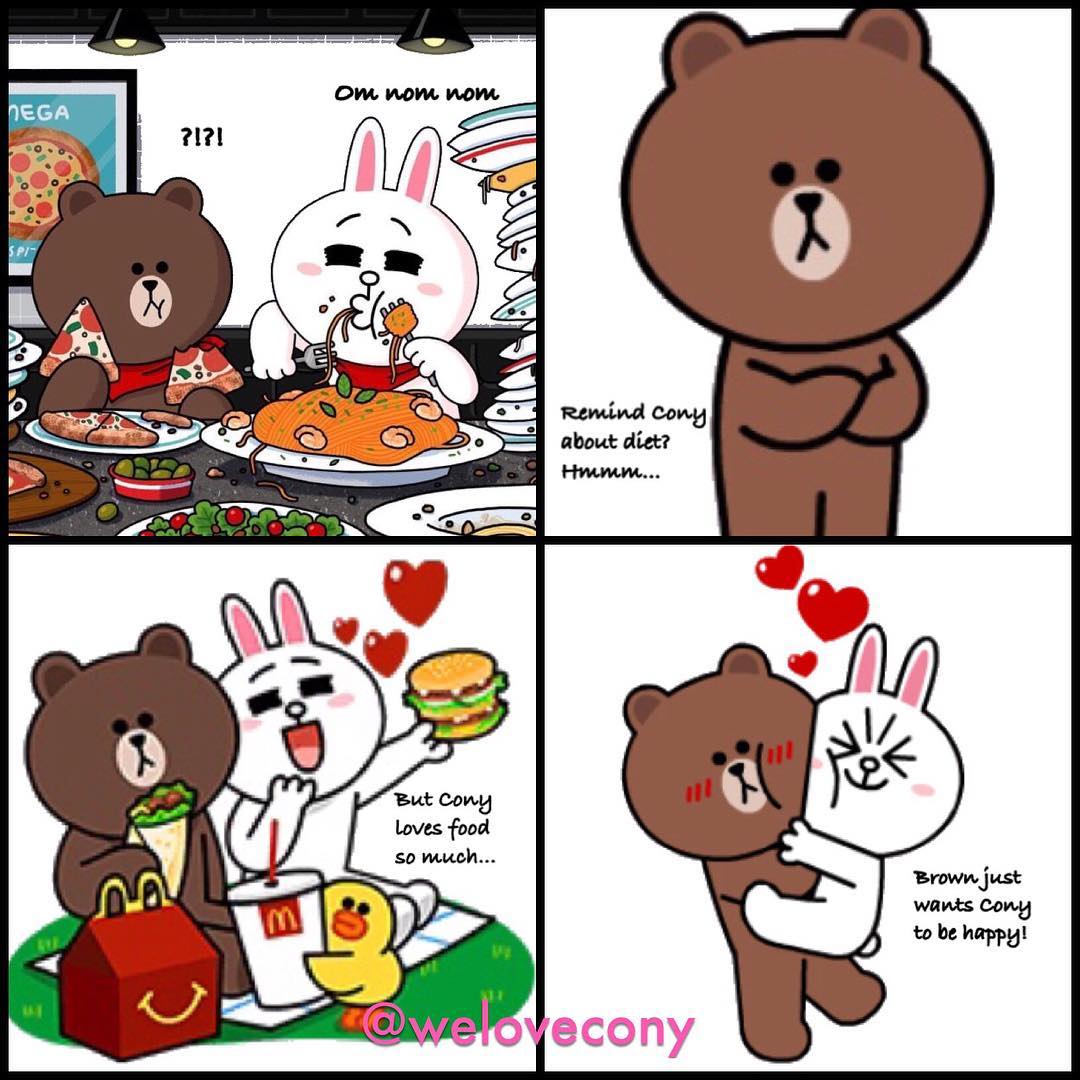 line friends 布朗熊brown choco 可妮兔cony 莎莉鸡sally 馒头人穆恩