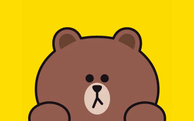 line friends 布朗熊brown choco 可妮兔cony 莎莉鸡sally 馒头人穆恩
