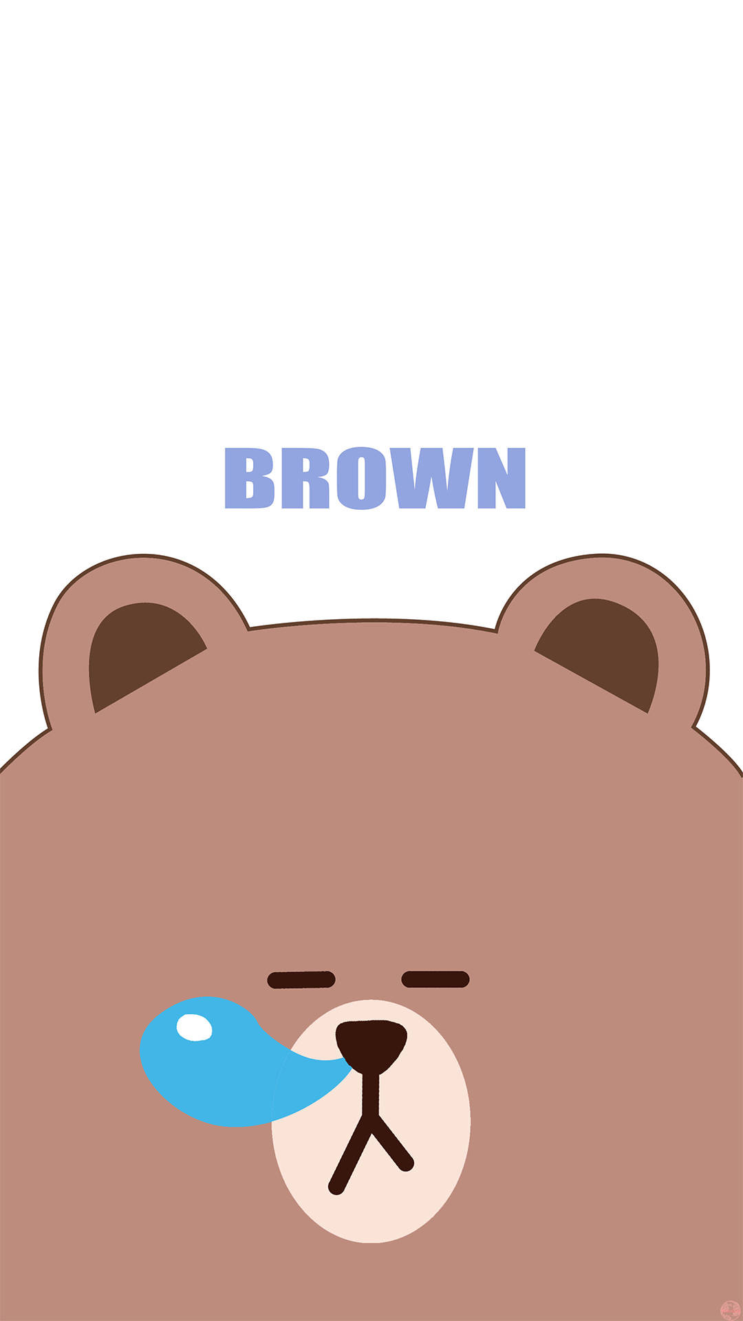 line friends 布朗熊brown choco 可妮兔cony 莎莉鸡sally 馒头人穆恩