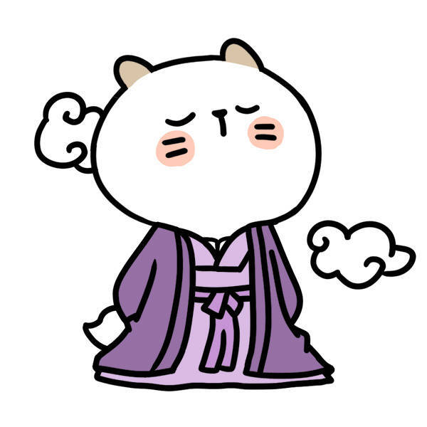 q萌 手帐素材 插画 手绘 彩绘 板绘 动漫 头像 壁纸 背景