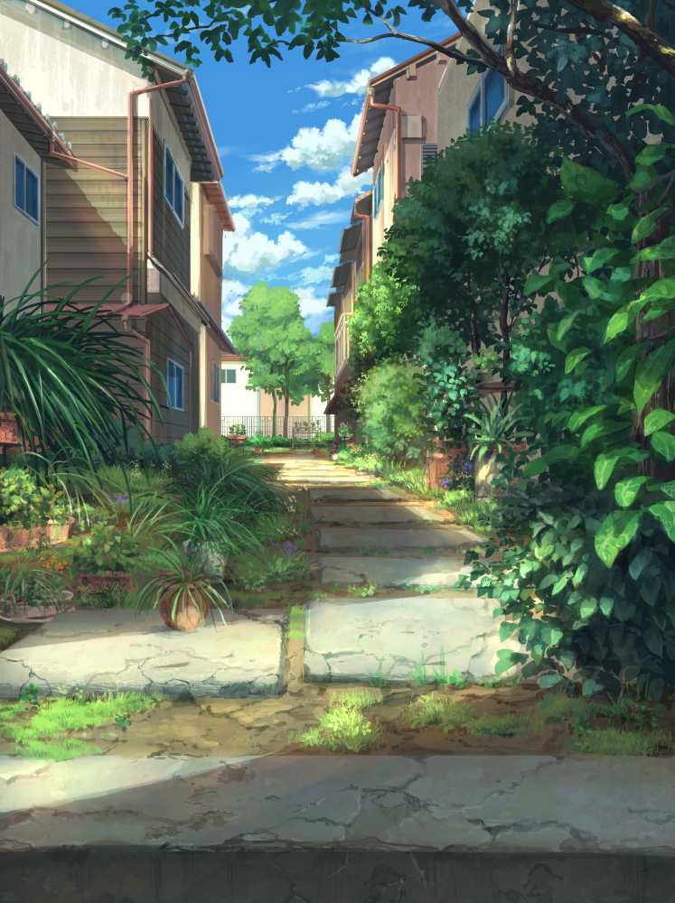 风景,动漫,夏日 p站画师ぴっぴ@春コミ东…-堆糖,美好