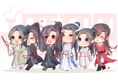 收集   点赞  评论  三兄弟合照 0 1 岁笙年  发布到  魔道祖师 图片