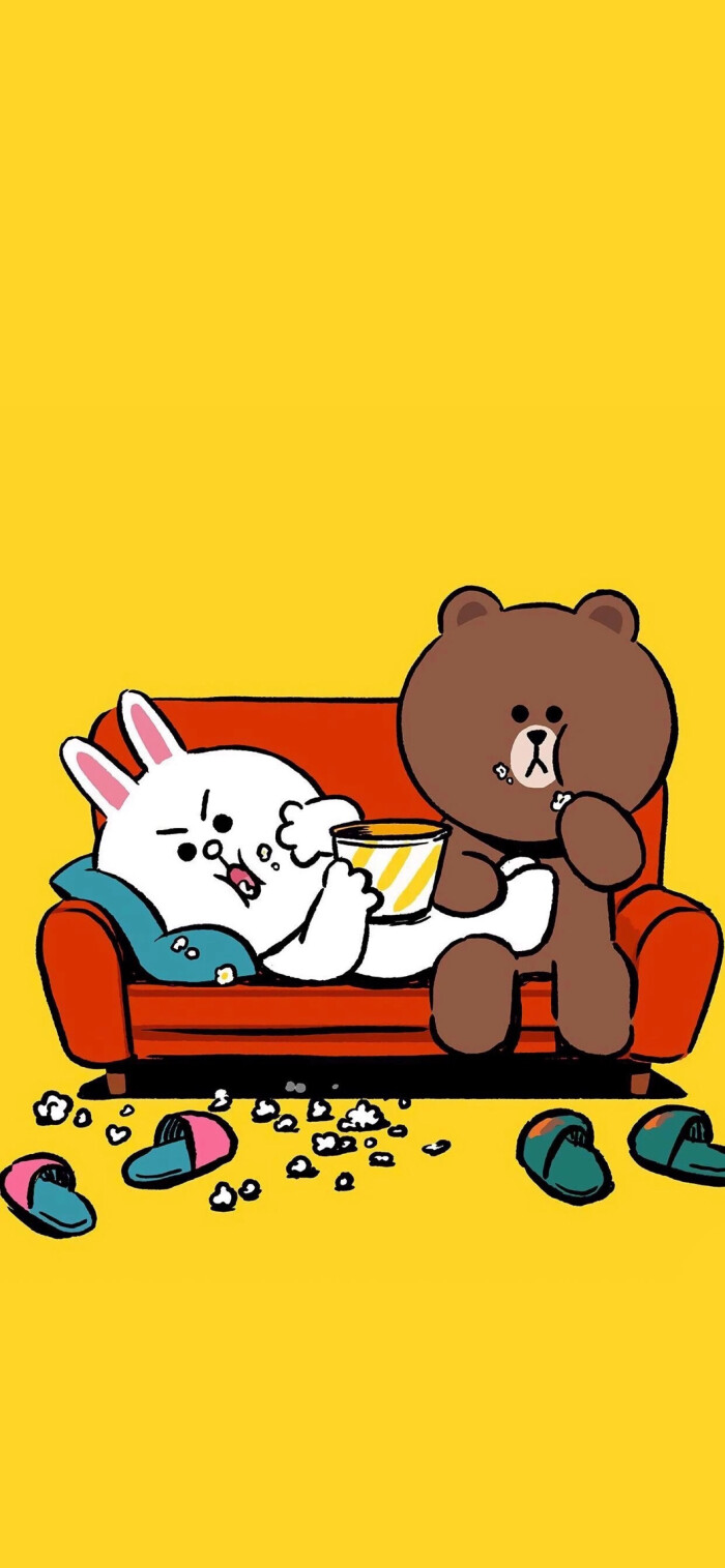 iphonex专用壁纸 拿图请留赞么么哒linefriends