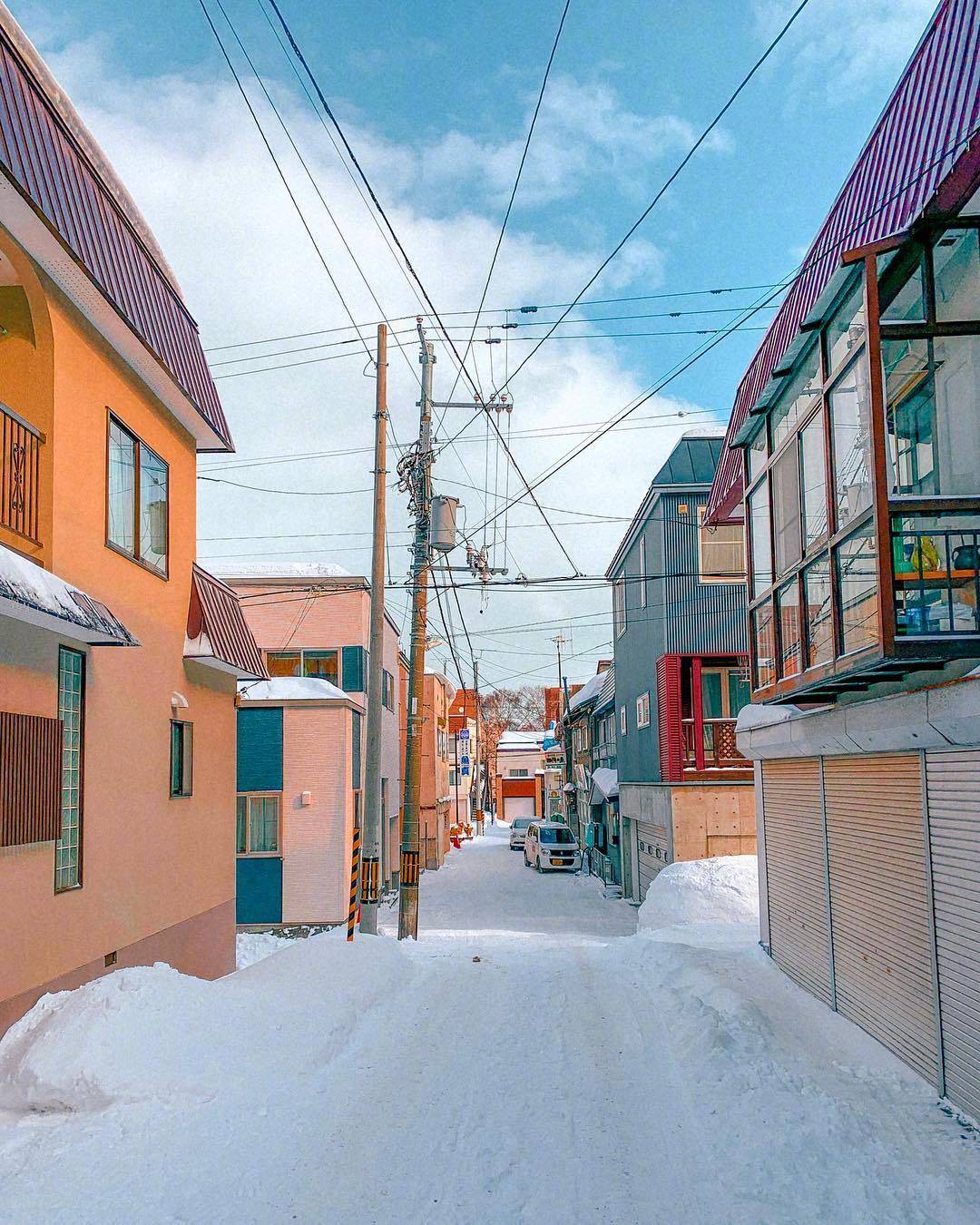 日本雪景崽崽 zepeto背景图