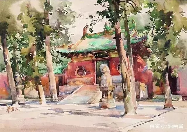 华宜玉出生于1922年,自小学习中国画,毕业于北平艺专油画系,后任职