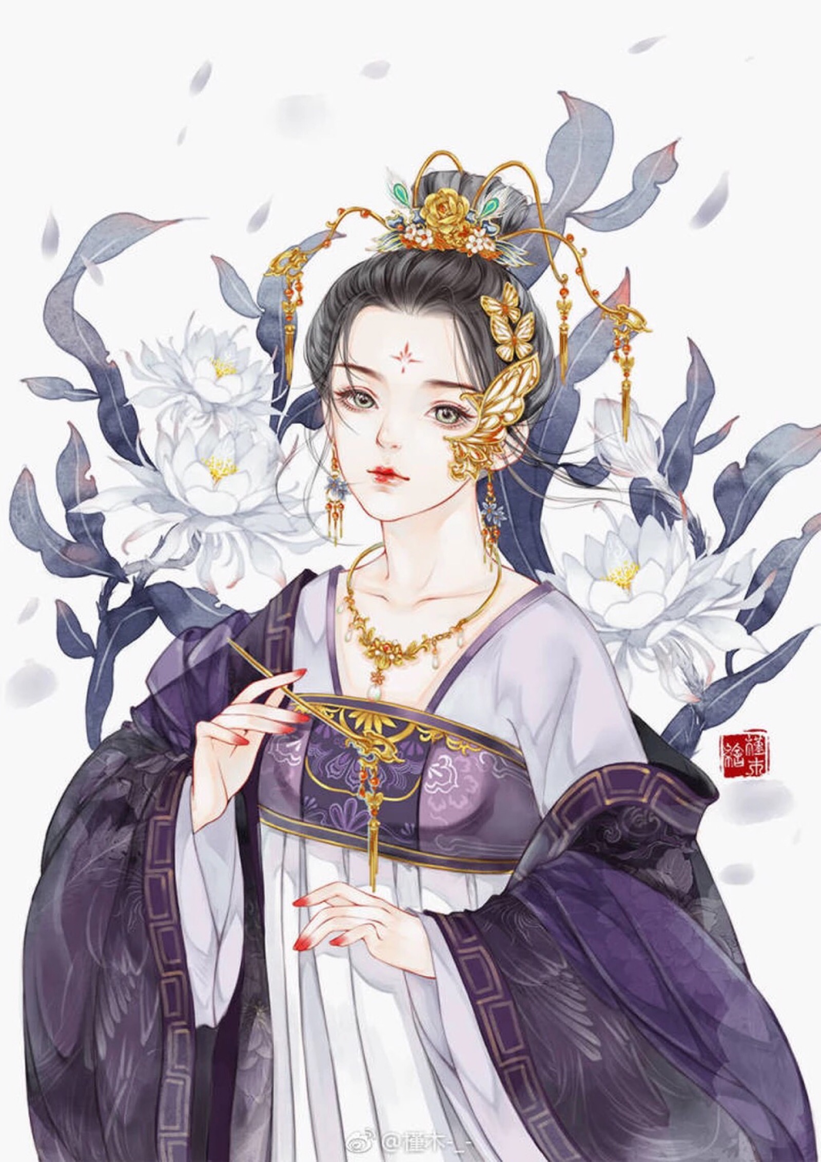 古风木槿
