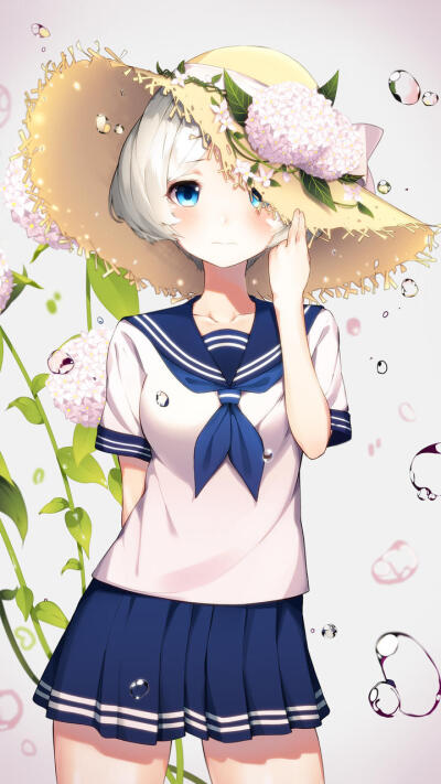 唯美 水彩 森系