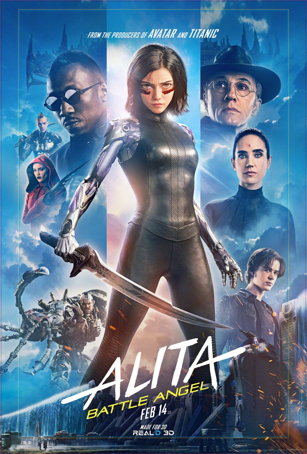 【2019-2-23】阿丽塔:战斗天使 (2019) alita: battle angel