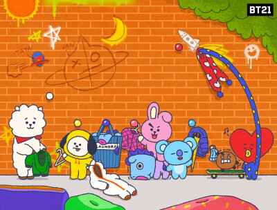 bt21壁纸 