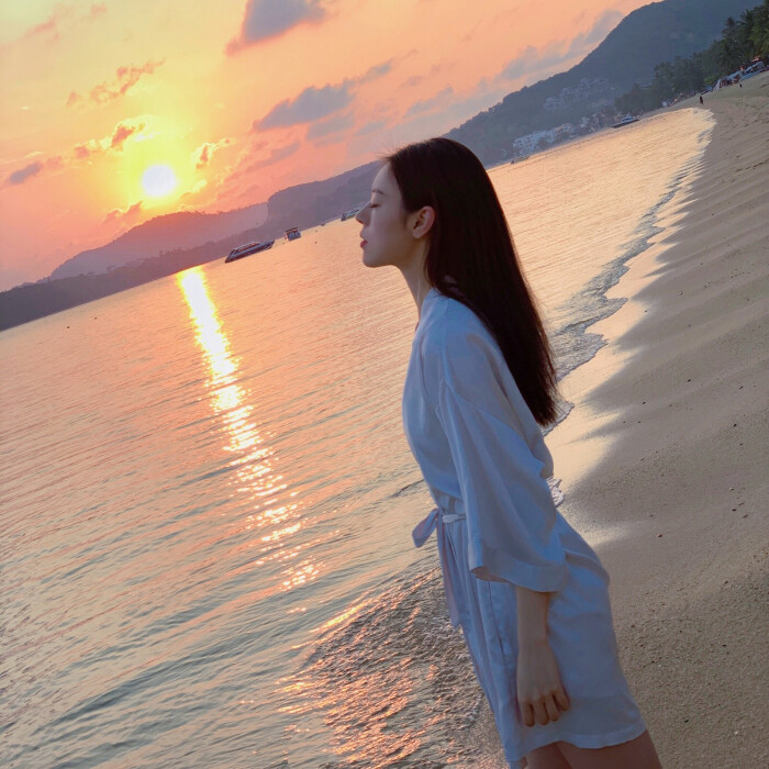 野洵 闺蜜 夕阳