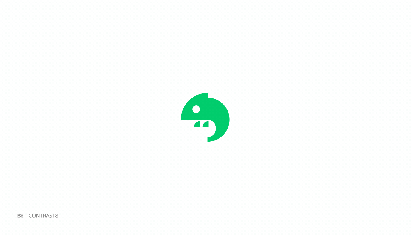 动物元素动图logo设计手绘风gif.作者:philipp mayakov #标志分享